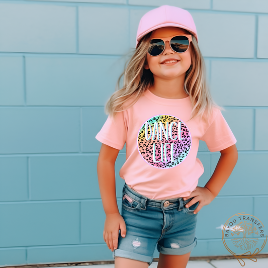 Dance Life - Thin Matte Screen Print Transfer