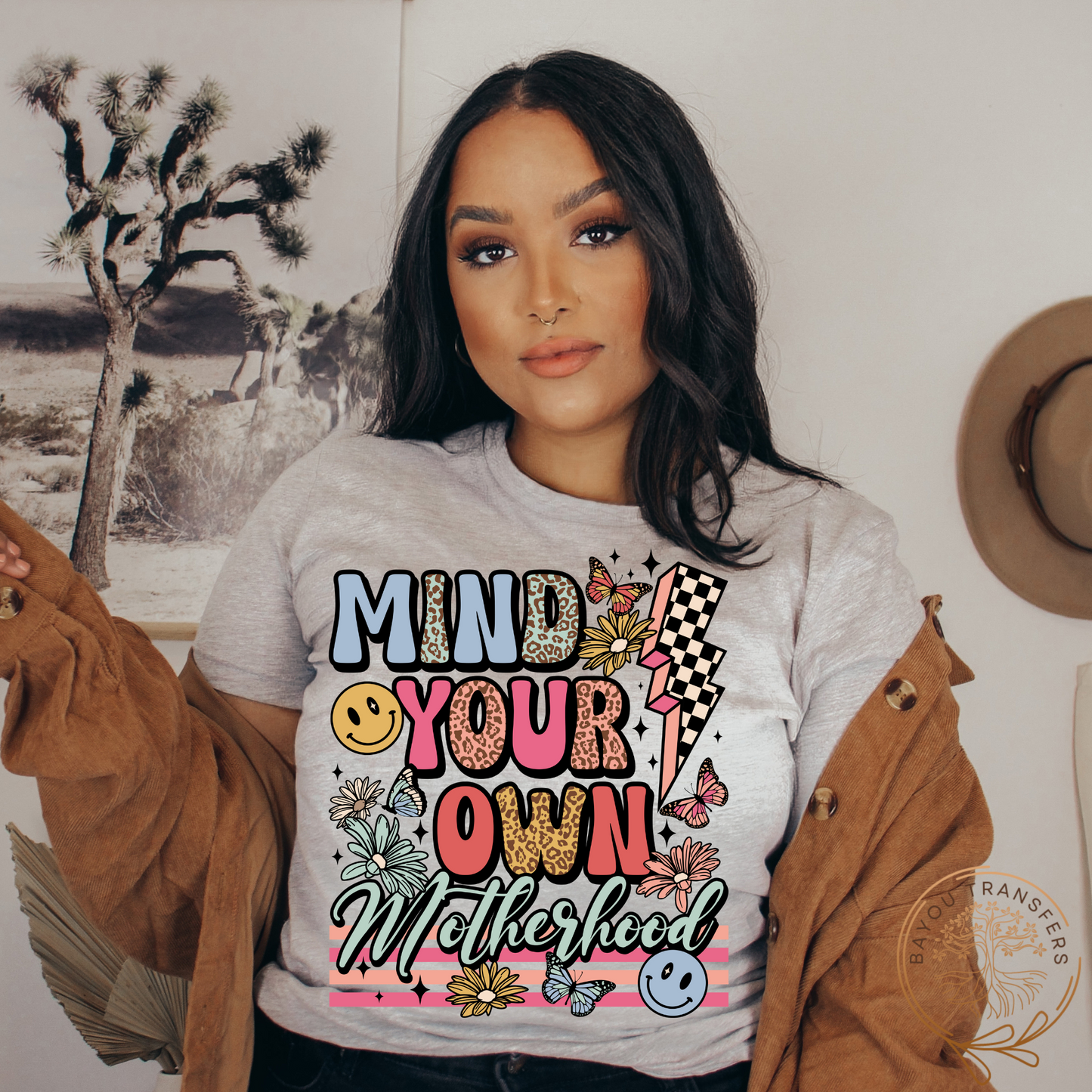 Mind your own Motherhood - Thin Matte Screen Print Transfer