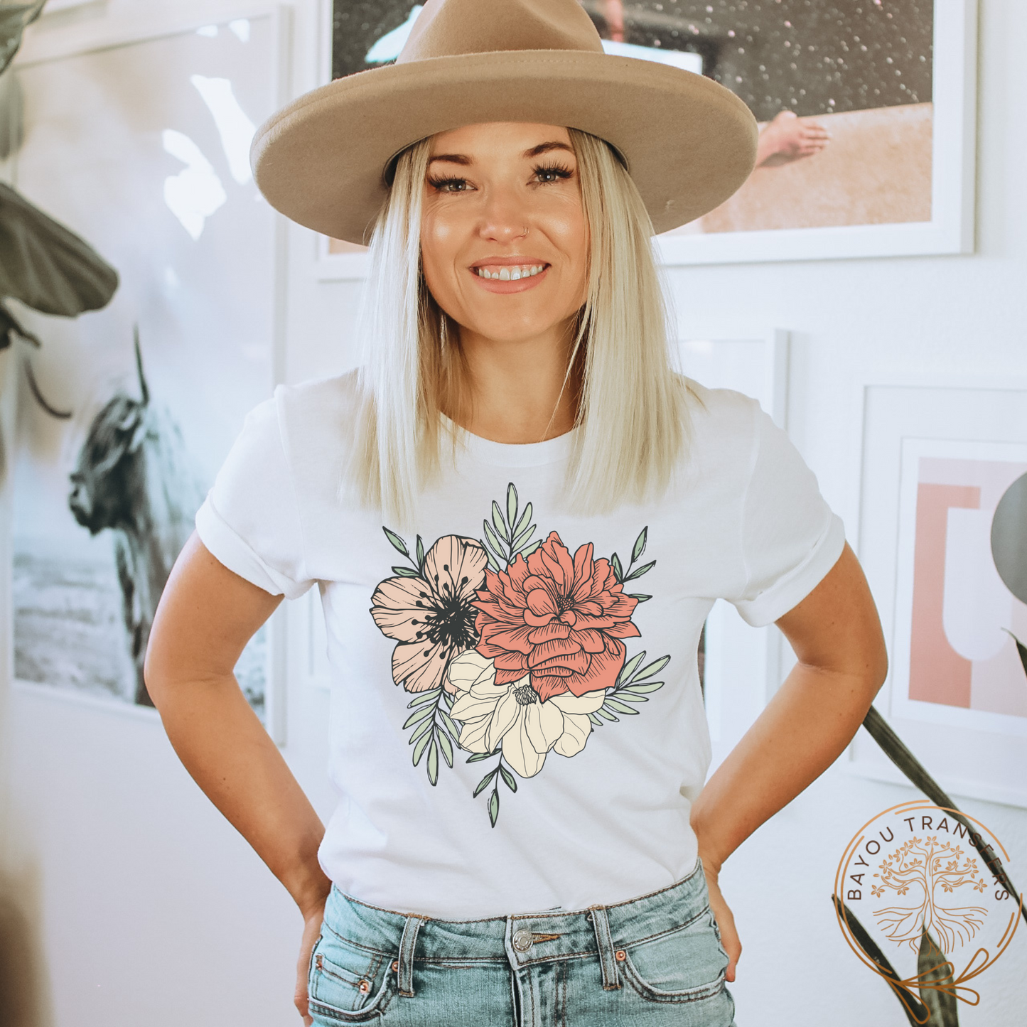 Flowers DTF