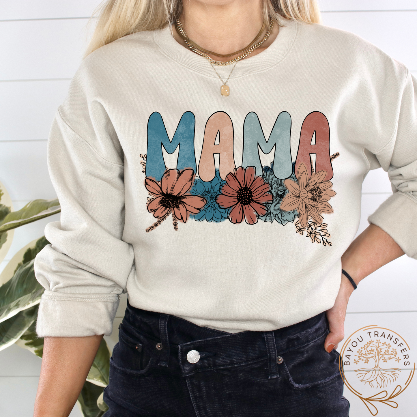 Mama Floral Bouquet - DTF