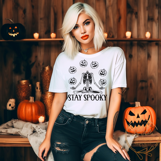 Stay Spooky - Screen Print Transfer